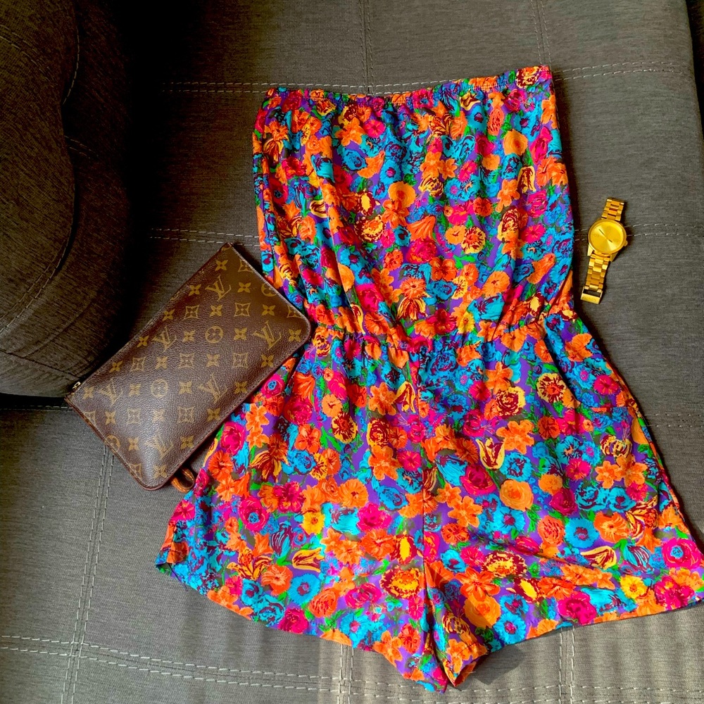Floral romper